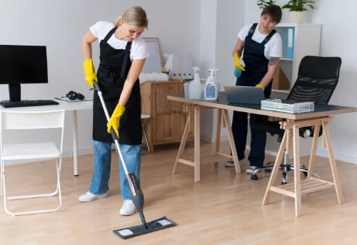 Nettoyage de bureau professionnel à Plumergat