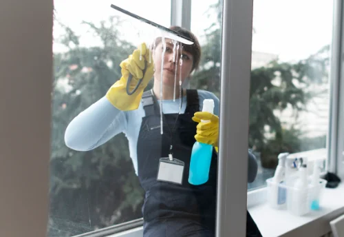 Nettoyage de vitres intérieures et extérieures à Plumergat